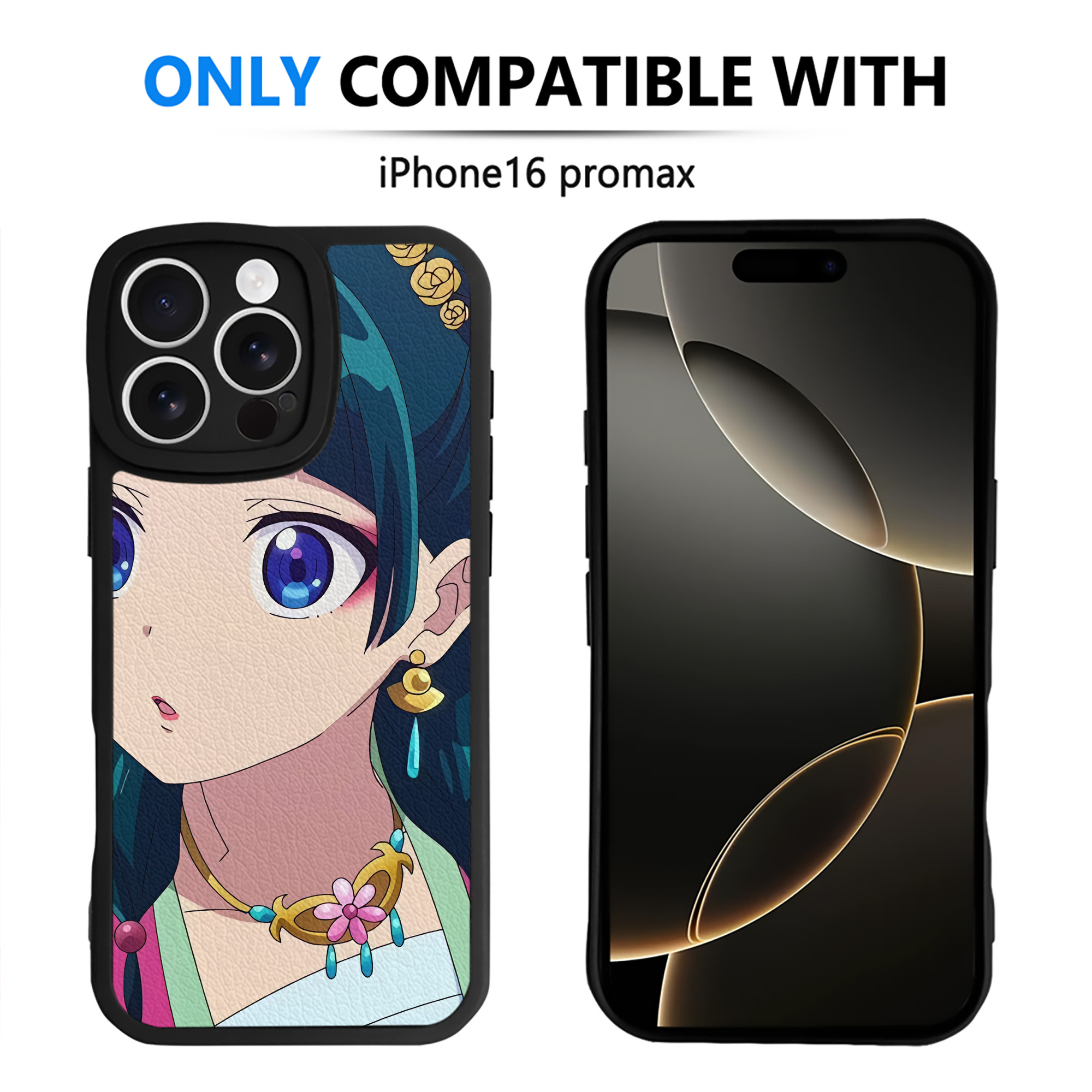 薬屋のひとりごと The Apothecary Diaries 【iPhone 16シリーズ対応】シリコンスマホケース（レザー調） 材質：シリコン